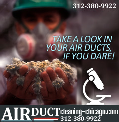 contaminated air duct treatment